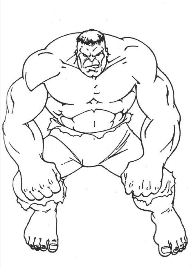 Hulk en pleine action dans un décor urbain