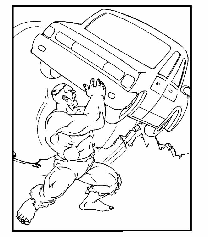 Hulk en pleine action, prêt à sauter sur un fond dynamique