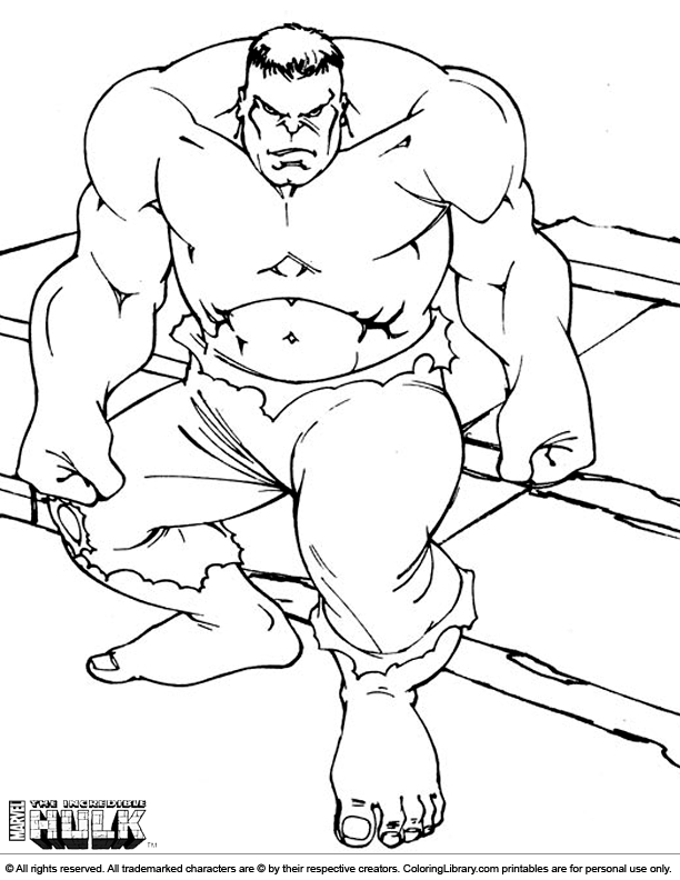 Hulk en pleine action dans une pose dynamique