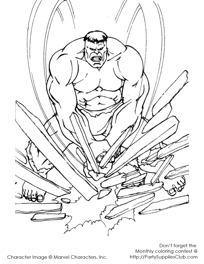 Hulk en pleine action avec un décor urbain en arrière-plan