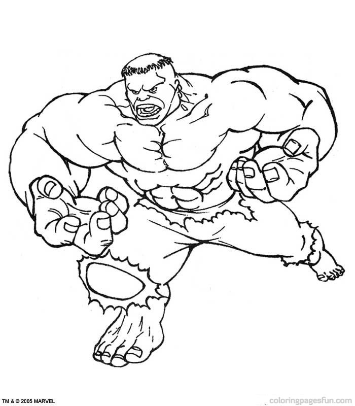 Hulk en pleine action dans un décor urbain