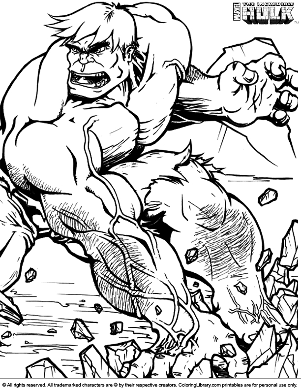 Hulk en pleine action, prêt à défendre le monde