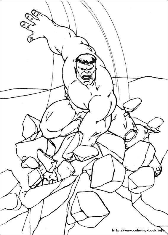 Hulk en pleine action, prêt à combattre dans un décor urbain