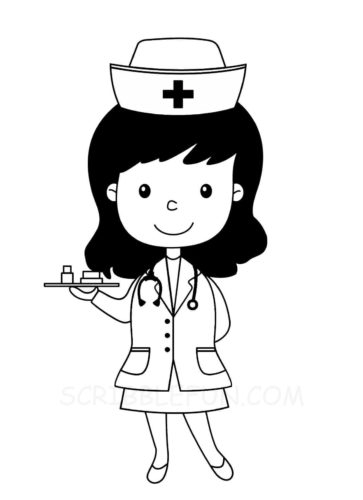 Infirmière prenant soin d'un patient dans un décor hospitalier