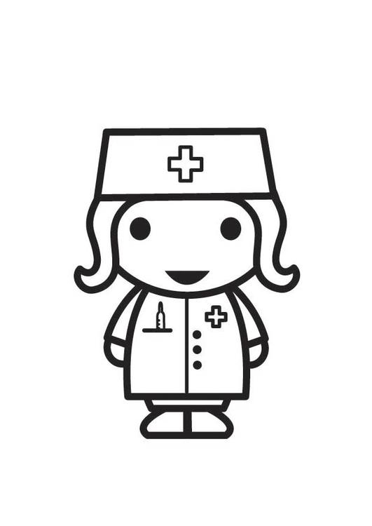 Infirmière en action avec des soins attentifs