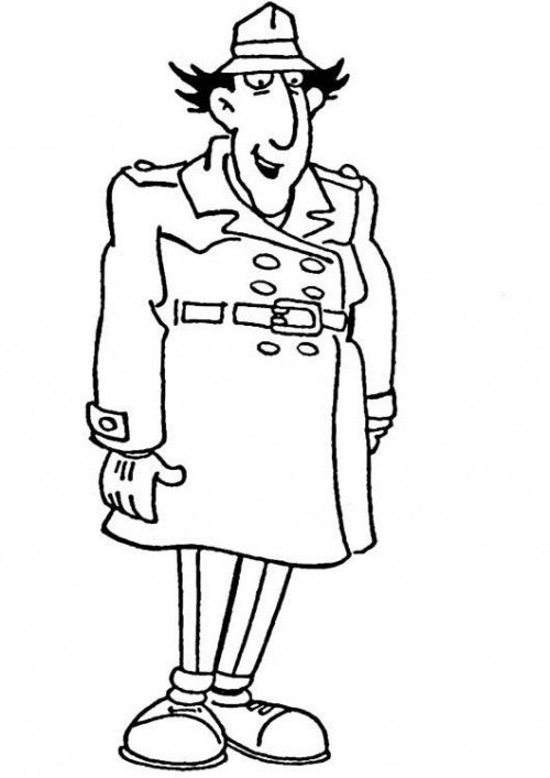 Inspecteur Gadget en pleine enquête avec son fidèle chien Brain