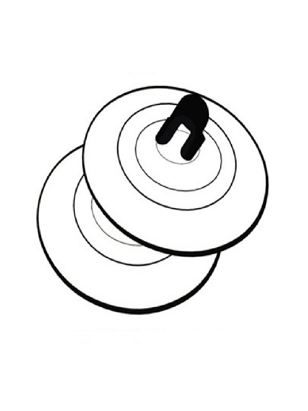 Coloriage d'instruments de musique variés sur un fond simple Coloriage d'instruments de musique variés sur un fond simple