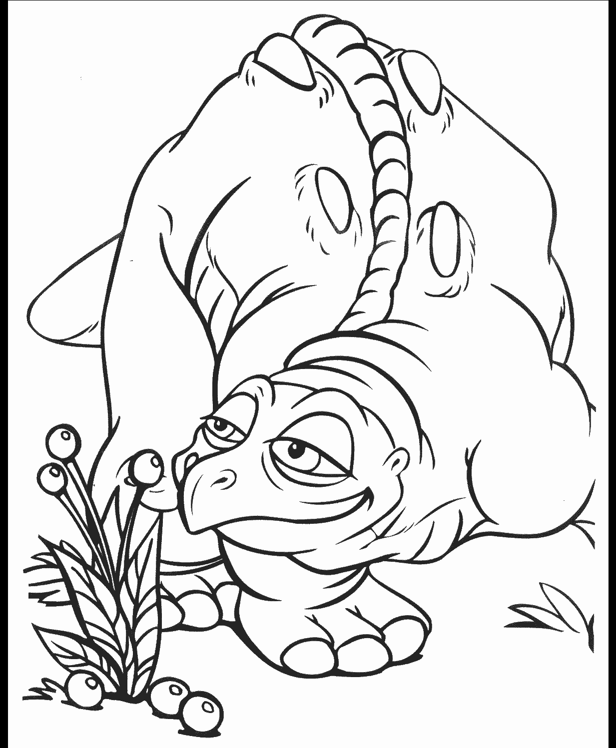Coloriage d'Invizimals en pleine action dans un décor dynamique