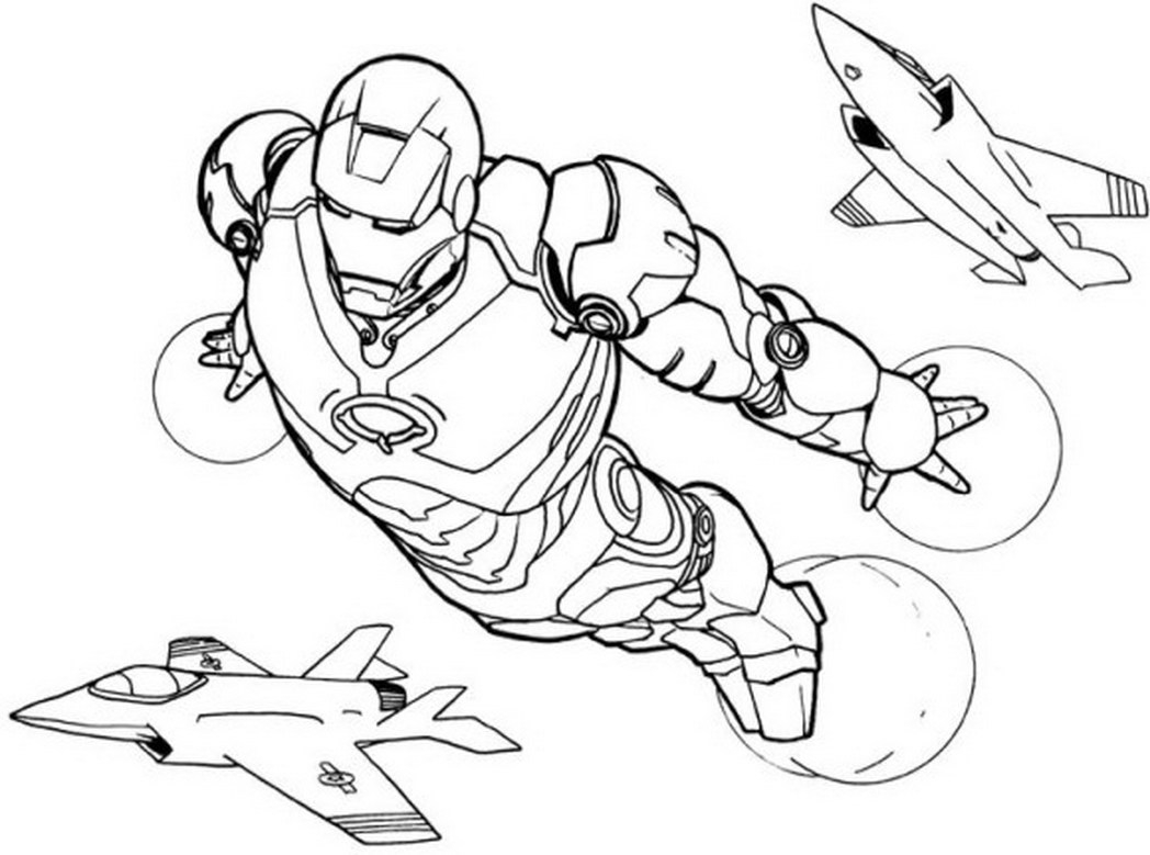 Iron Man en pleine action dans l'espace