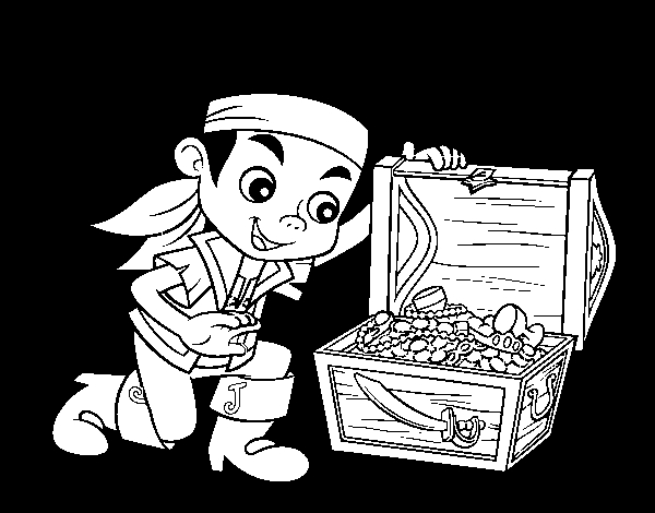 Jake et ses amis pirates explorent un monde imaginaire