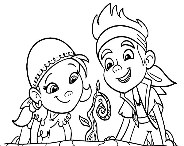 Jake et ses amis pirates en pleine aventure sur l'océan