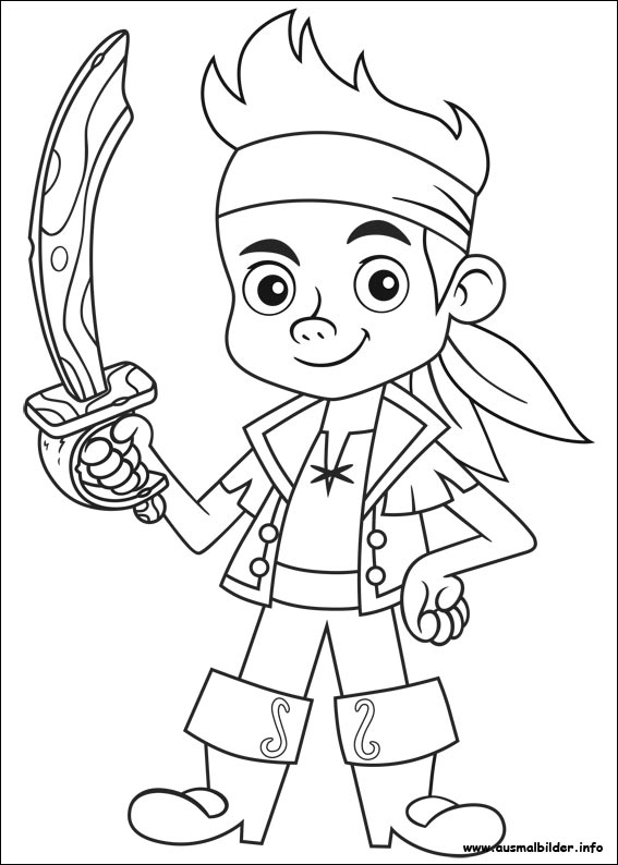Jake et les pirates du pays imaginaire en pleine aventure sur un bateau