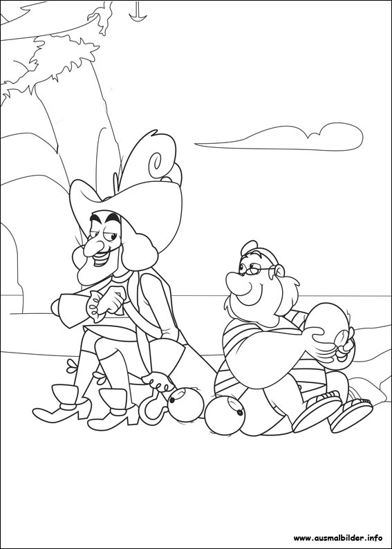 Jake et les pirates du pays imaginaire en pleine aventure sur un bateau