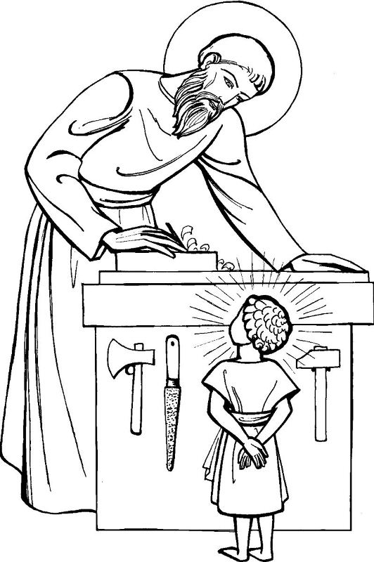 Coloriage de Jésus enseignant entouré d’enfants
