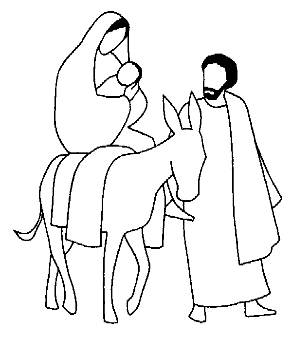 Coloriage représentant Jésus prêchant avec des enfants autour de lui