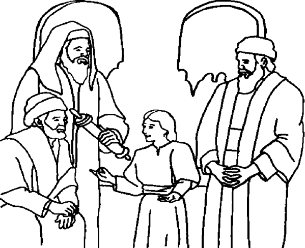 Jesus prêchant avec des enfants dans un paysage paisible