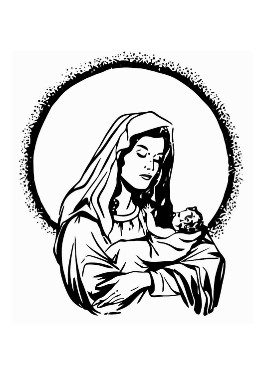 Coloriage de Jésus prêchant avec des enfants autour de lui