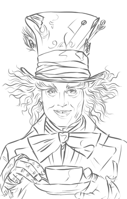 Coloriage Johnny Depp #23675 à imprimer Coloriage Johnny Depp #23675 à imprimer