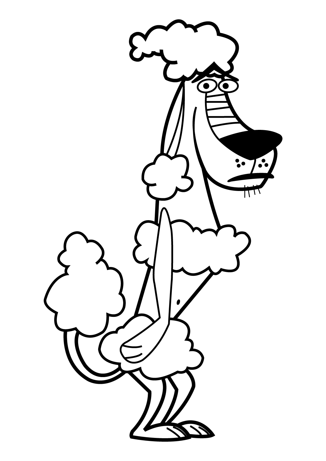 Johnny Test et son chien Dukey en pleine aventure