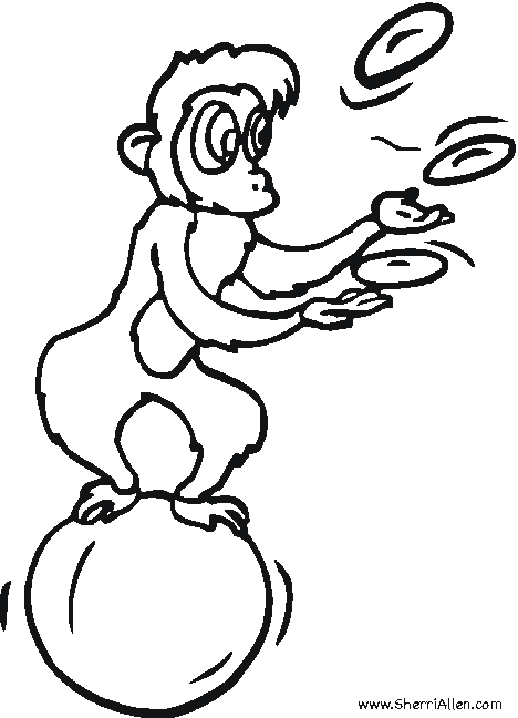 Un jongleur en pleine performance sous un chapiteau