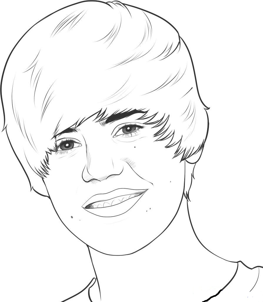 Coloriage Justin Bieber #23694 à imprimer Coloriage Justin Bieber #23694 à imprimer