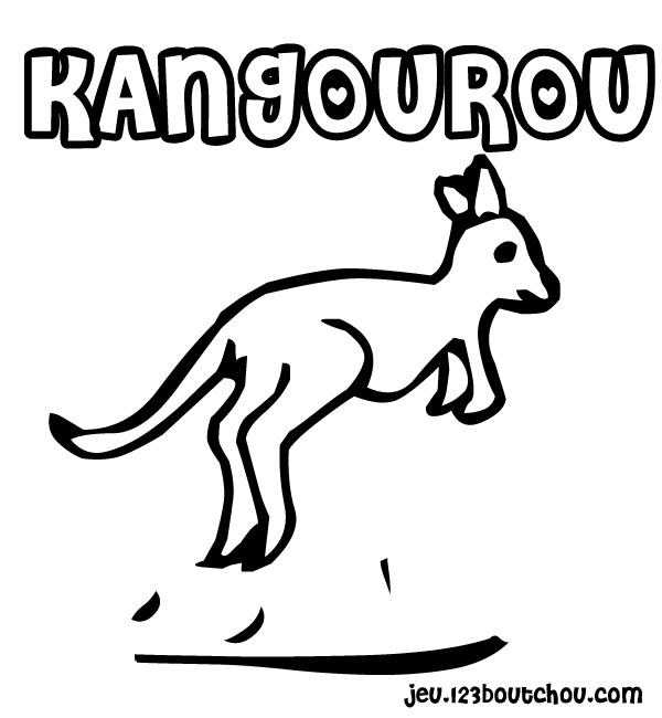 Un kangourou joyeux dans son environnement naturel