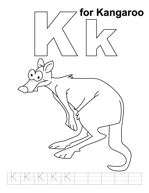 Un kangourou joyeux sautant dans la nature