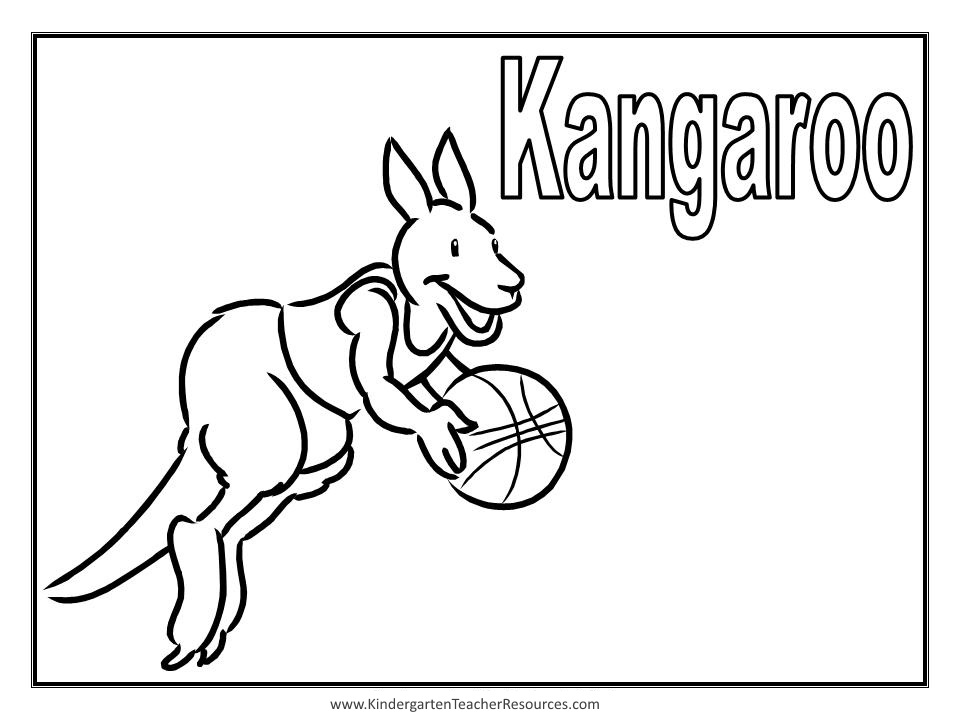 Un kangourou joyeux sautant dans la nature