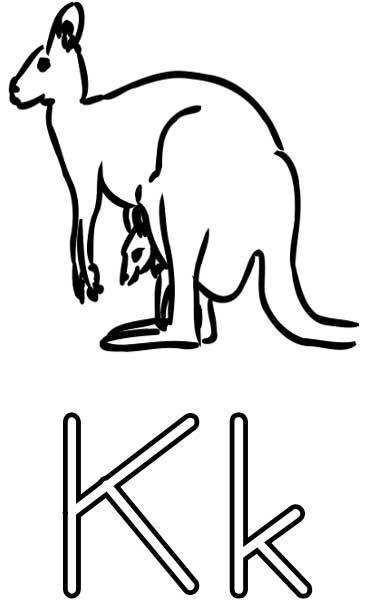 Un kangourou sautant joyeusement dans la nature