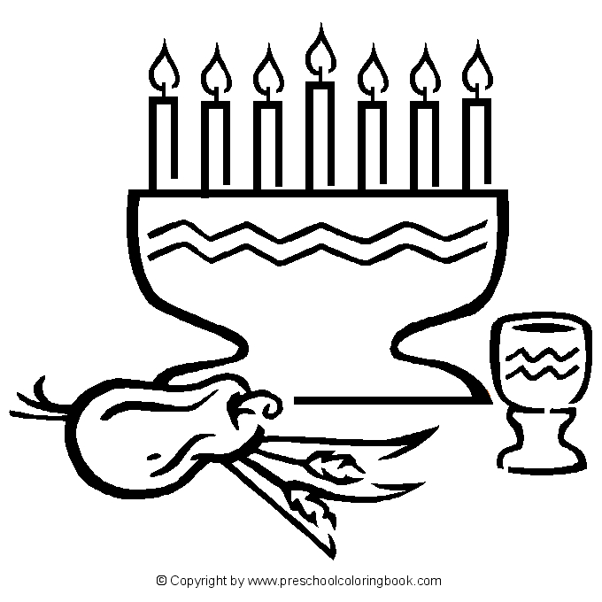 Scène festive de Kwanzaa avec des symboles traditionnels et éléments décoratifs