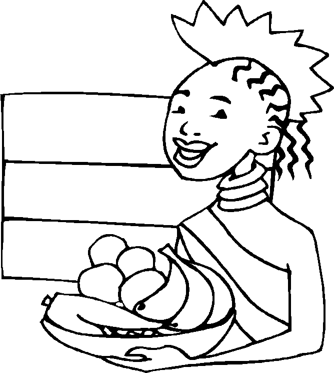 Scène de Kwanzaa avec des symboles traditionnels et des enfants