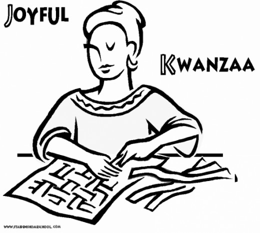 Scène de Kwanzaa : célébration et symboles culturels