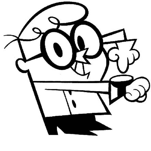 Laboratoire de Dexter avec ses expériences scientifiques