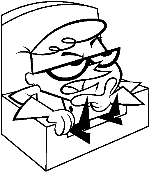 Coloriage Laboratoire de Dexter #17859 à imprimer Coloriage Laboratoire de Dexter #17859 à imprimer