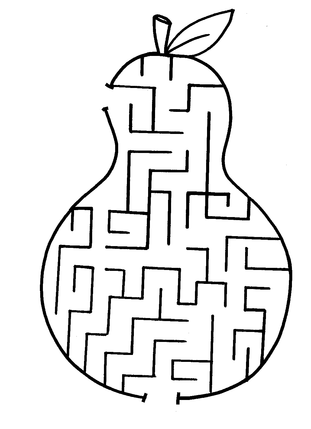 Labyrinthe complexe avec chemins entrelacés et personnages
