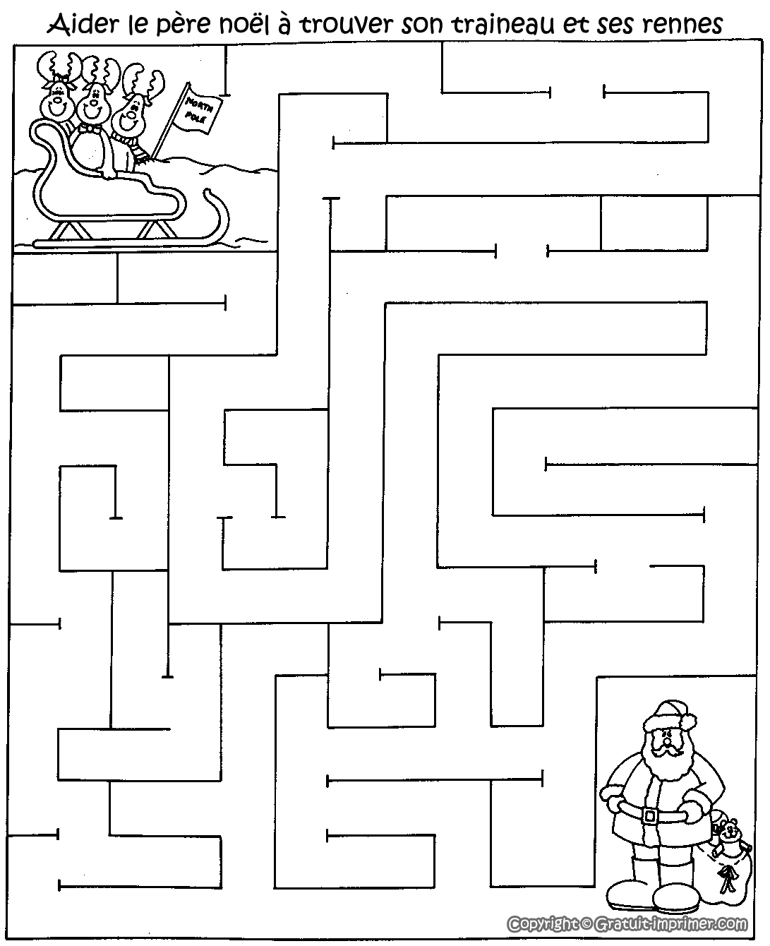 Coloriage d'un labyrinthe complexe avec des éléments naturels