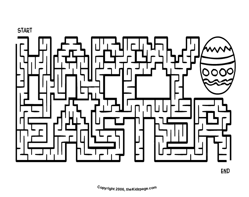 Coloriage de labyrinthe avec chemins sinueux et obstacles variés