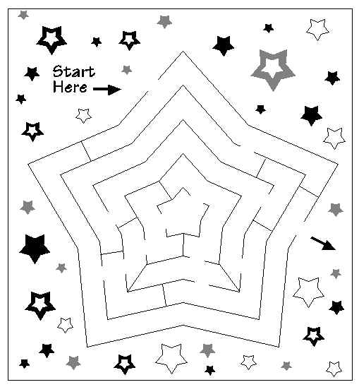 Un labyrinthe complexe avec des chemins sinueux et des murs ornés
