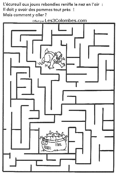 Labyrinthe avec chemins sinueux et éléments de nature