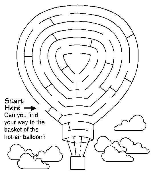 Coloriage de labyrinthe complexe à explorer