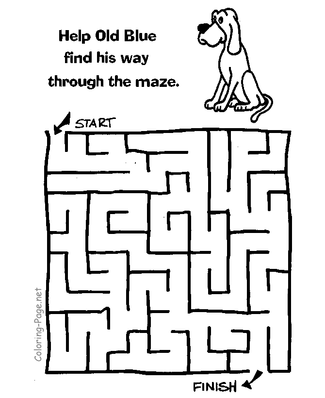 Coloriage de labyrinthes avec des chemins sinueux et des obstacles variés