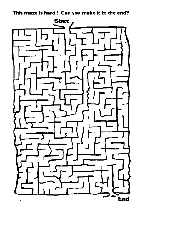 Coloriage d'un labyrinthe complexe avec des éléments naturels Coloriage d'un labyrinthe complexe avec des éléments naturels