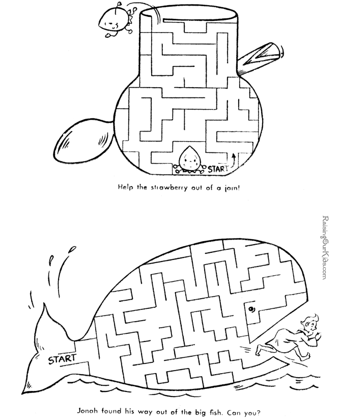 Coloriage d'un labyrinthe complexe avec motifs variés