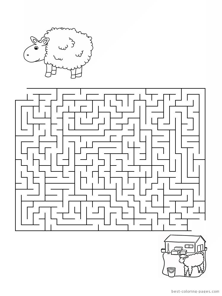 Labyrinthe complexe à explorer avec des chemins sinueux