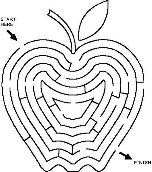 Coloriage d'un labyrinthe avec des chemins entrelacés