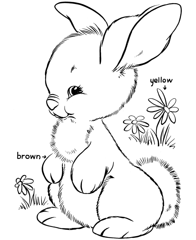 Un lapin joyeux au cœur d'un jardin fleuri