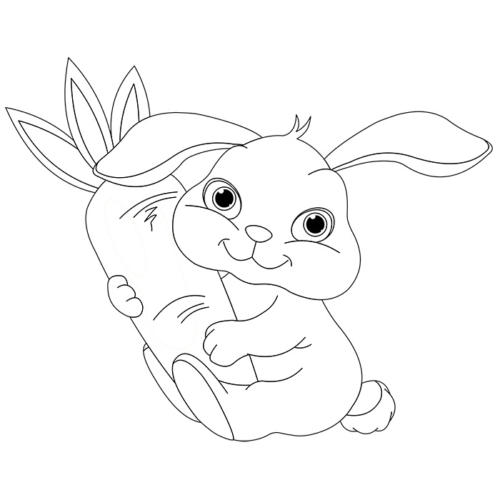 Lapin assis dans un champ avec des fleurs