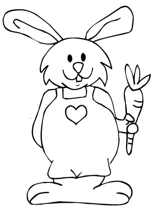 Lapin joyeux dans un jardin fleuri