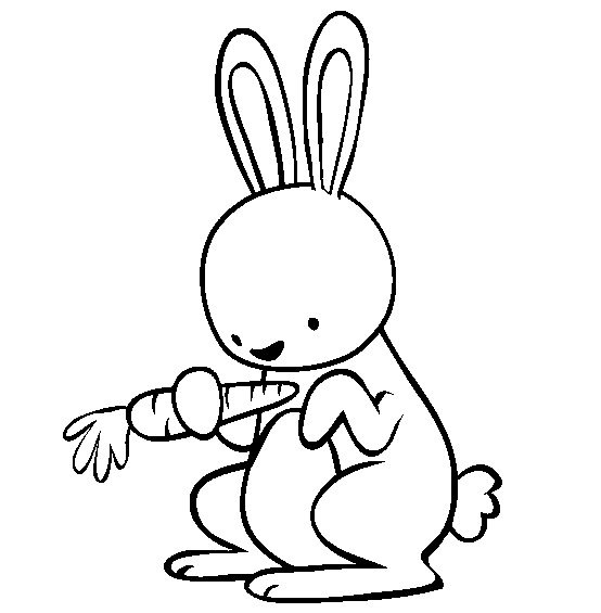 Un lapin joyeux entouré de fleurs et d’herbe
