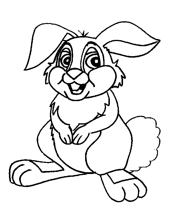 Lapin joyeux en pleine nature entouré de fleurs
